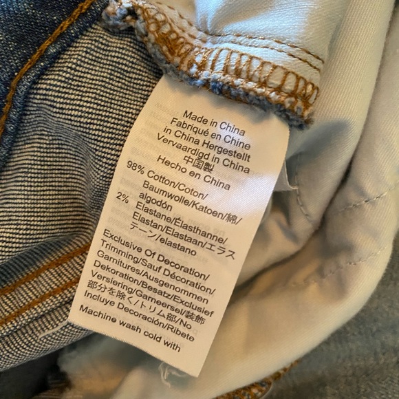 [Madewell] High Waist Mid Length Denim Shorts - Picture 9 of 12